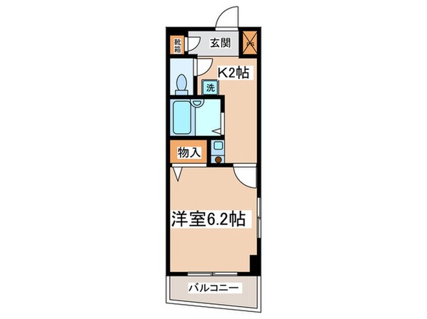 クレセントトミザワの物件間取画像